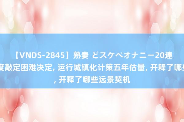 【VNDS-2845】熟妻 どスケベオナニー20連発！！ 国度敲定困难决定, 运行城镇化计策五年估量, 开释了哪些远景契机